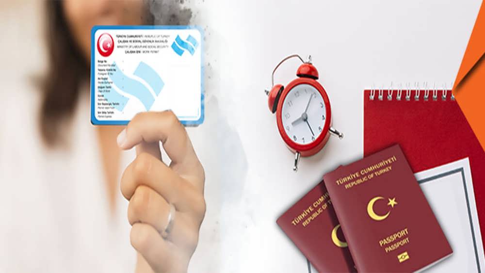 مجوز کار و گذرنامه ترکیه