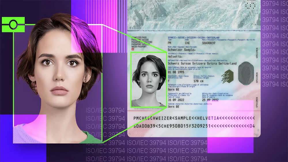 نمونه گذرنامه بیومتریک