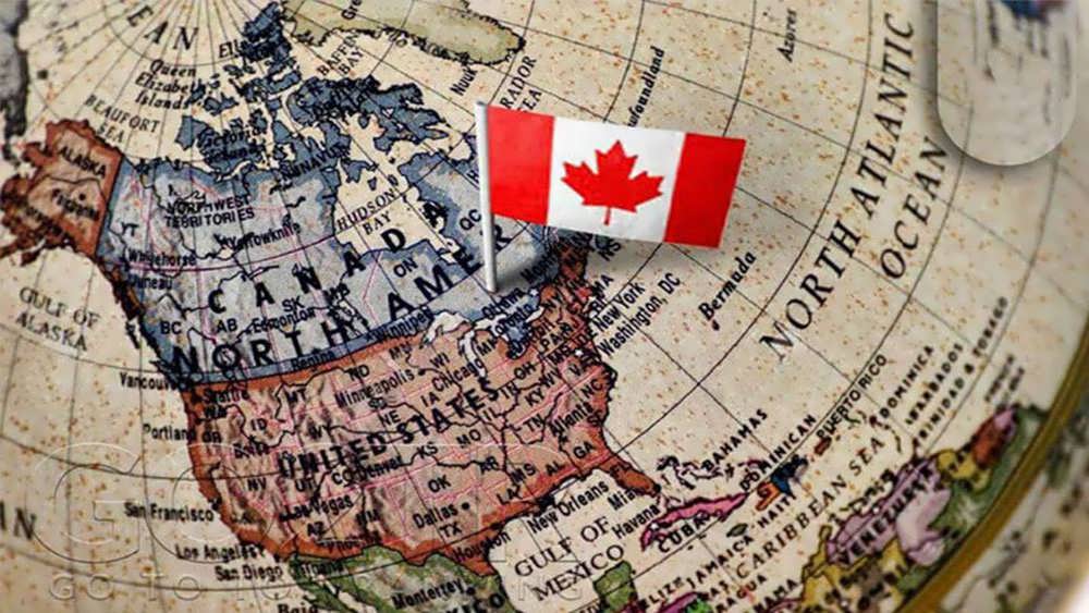 نقشه مهاجرت به کانادا