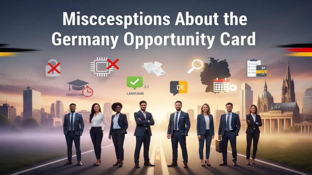 تصورات اشتباه درباره کارت فرصت آلمان