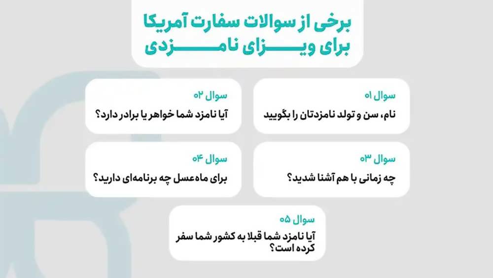 برخی سوالات روز مصاحبه