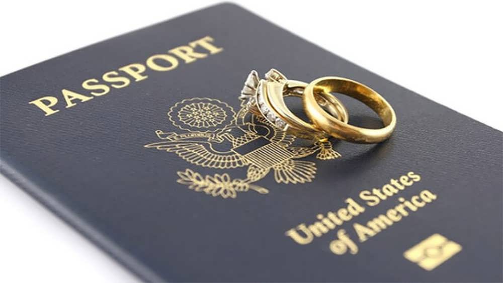 اثبات نامزدی برای ویزای آمریکا