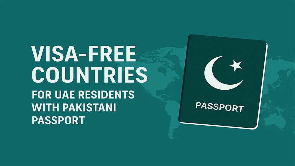 کشورهای بدون ویزا برای ساکنان امارات با پاسپورت پاکستانی