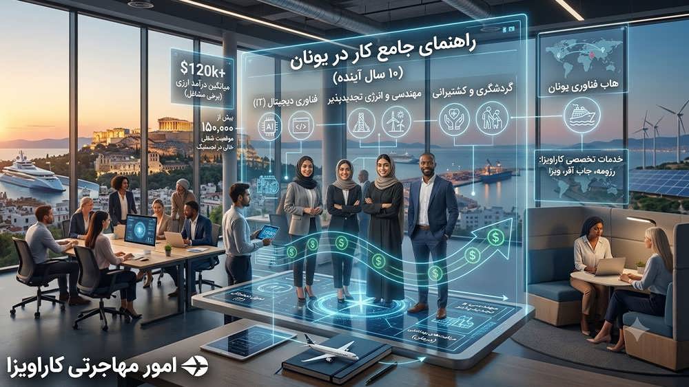 چگونه از ایران برای کار در یونان درخواست دهیم؟