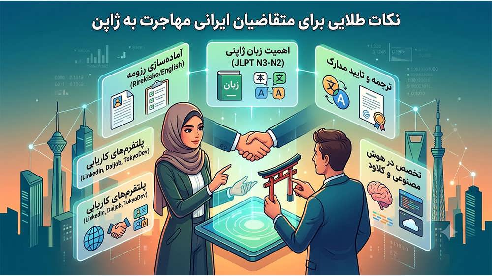 مسیرهای مهاجرتی ژاپن برای مهندسان نرم افزار