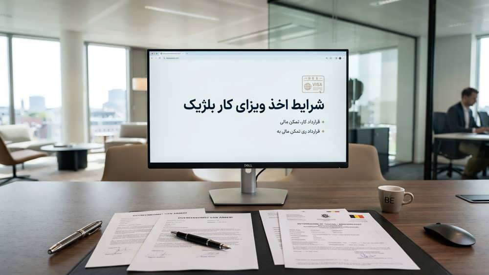 شرایط و الزامات کلیدی برای دریافت مجوز یکپارچه و ویزای کار بلژیک.