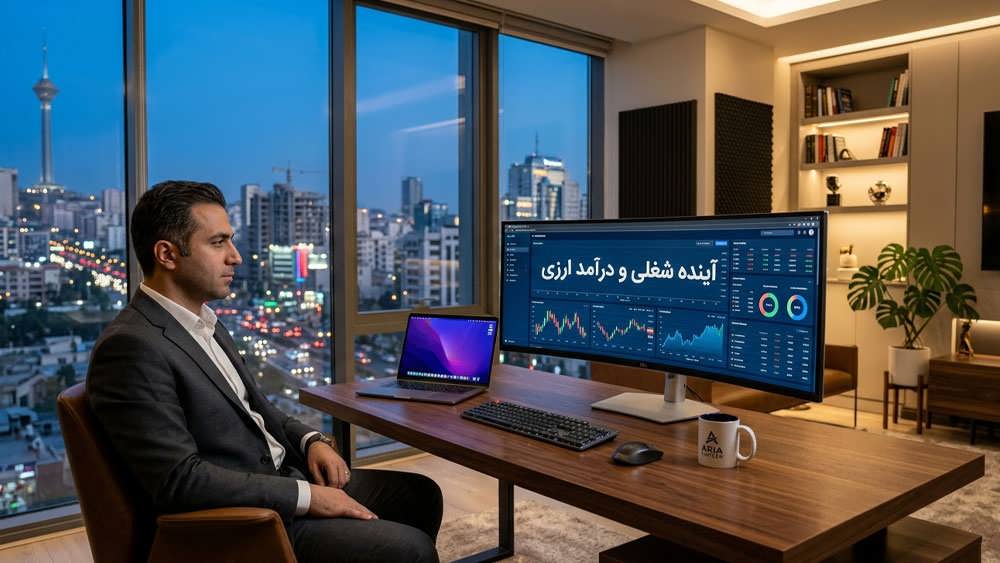  آینده شغلی و درآمد ارزی طراحان UX/UI در بازار جهانی.