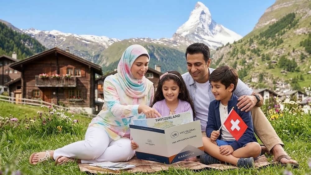 خانواده ایرانی خوشحال در یک ریزورت استوایی بالی-سنگاپور پس از تایید ویزا