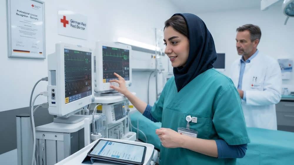 اشتغال کادر درمان، پزشکان و پرستاران ایرانی در بیمارستان های آلمان