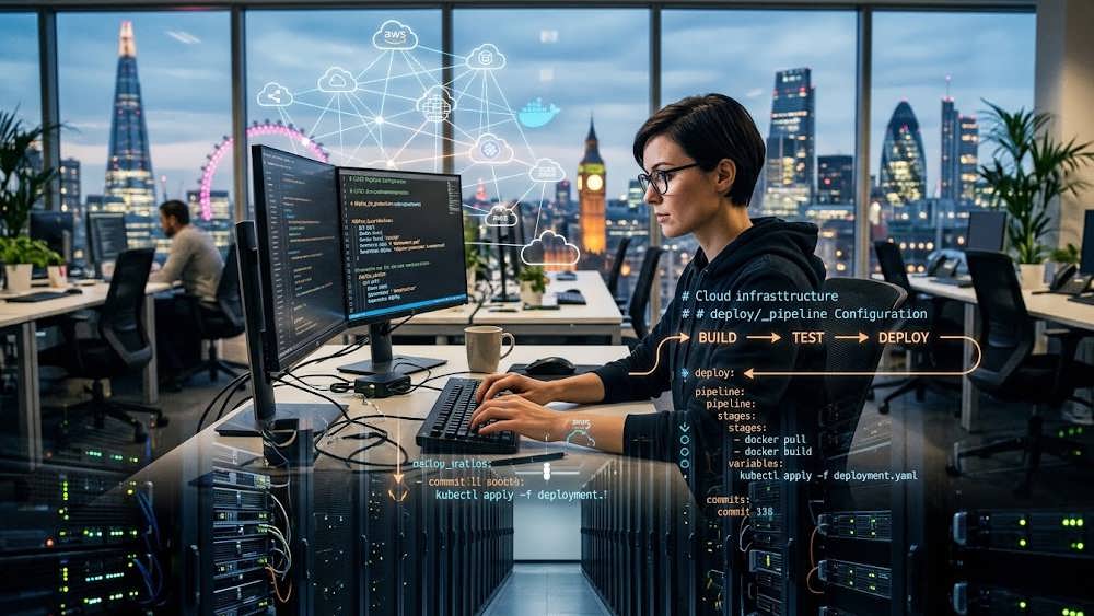 استخدام مهندس دوآپس و SRE در بازار کار فین تک انگلستان