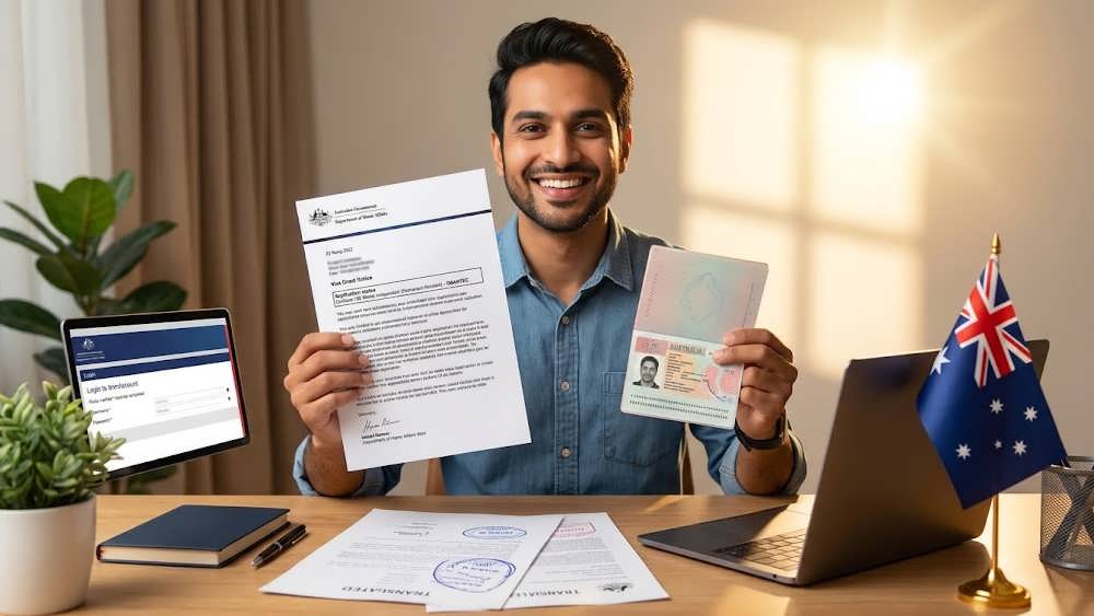 موفقیت در اخذ ویزای کار و اقامت دائم استرالیا